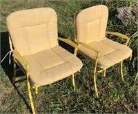 1970's Hauser Faux Bamboo Patio Chairs  - FL
