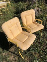 1970's Hauser Faux Bamboo Patio Chairs - FL