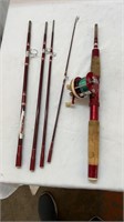 Vintage Abu Garcia Fishing Rod & Reel