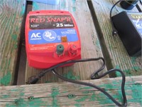 Red Snap-R 25 mile electric fencer