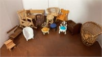 B2) Dolls: Doll Furniture - couches, chairs and
