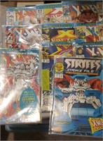 C4)  Marvel Comics Xmen in sealed polybags