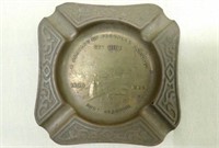 1933 World's Fair Sky Ride brass ashtray