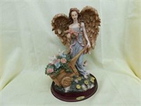 Montefiori Collection garden angel figurine, 13.5"