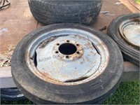 Tires for 8N Ford tractor.