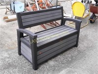 Outdoor Poly Storage Bench Seat