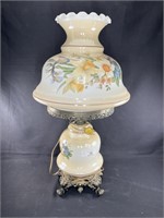 Vintage Hurricane Table Lamp - 26' Tall