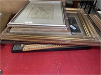 Lot of 5 Frames - some with pictures