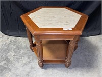 Hexagonal End Table