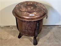 Copper Wood Bucket