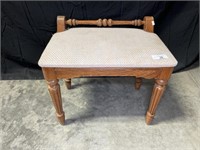 "Young Hinkle" Upholstered Vanity Bench
