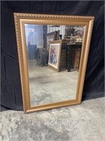 Framed Mirror w/ Beveled Glass