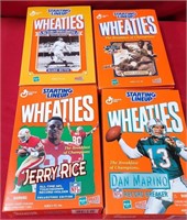 96 - LOT OF 4 COLLECTOR WHEATIES BOXES (W91)