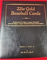96 - 22kt GOLD BASEBALL CARDS (V75)