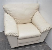 Natuzzi Leather Accent Chair
