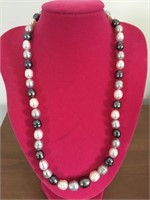 Sterling Silver Honora Cultured Pearl Necklace