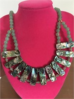 Mother of Pearl Beaded Necklace