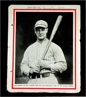 Dec. 1932 Baseball Monthly Cover Page Only: Gehrig