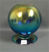 Imperial Blue Freehand # 202 Ftd Ball Shape Vase