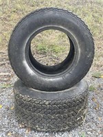 Pair of Firestone Turf & Field Tractor Tires