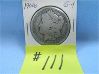 1900o Morgan Silver Dollar, G-4