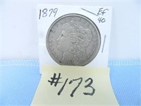 1879 Morgan Silver Dollar, Ef-40