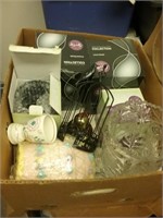 Box lot of miscellaneous household including new