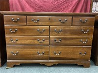 Vaughan Basset Cherry finished dresser 38”x 60