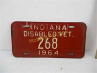 VINTAGE LICENSE PLATE