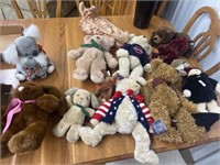 Lot of bears, stuffed animals