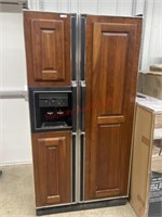 Used side by side refrigerator.
