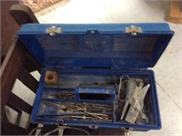 Tuff box blue toolbox with tools