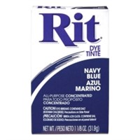 Rit 83301-XCP6 Dye Navy Blue For Fabric Navy Blue
