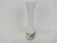 Vintage Wavy Rimmed Vase