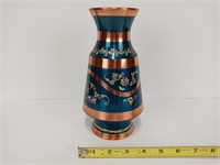 Vintage Ornate Copper Vase
