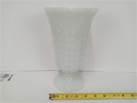 Vintage E.O. Brody Milk M5200 Glass Vase