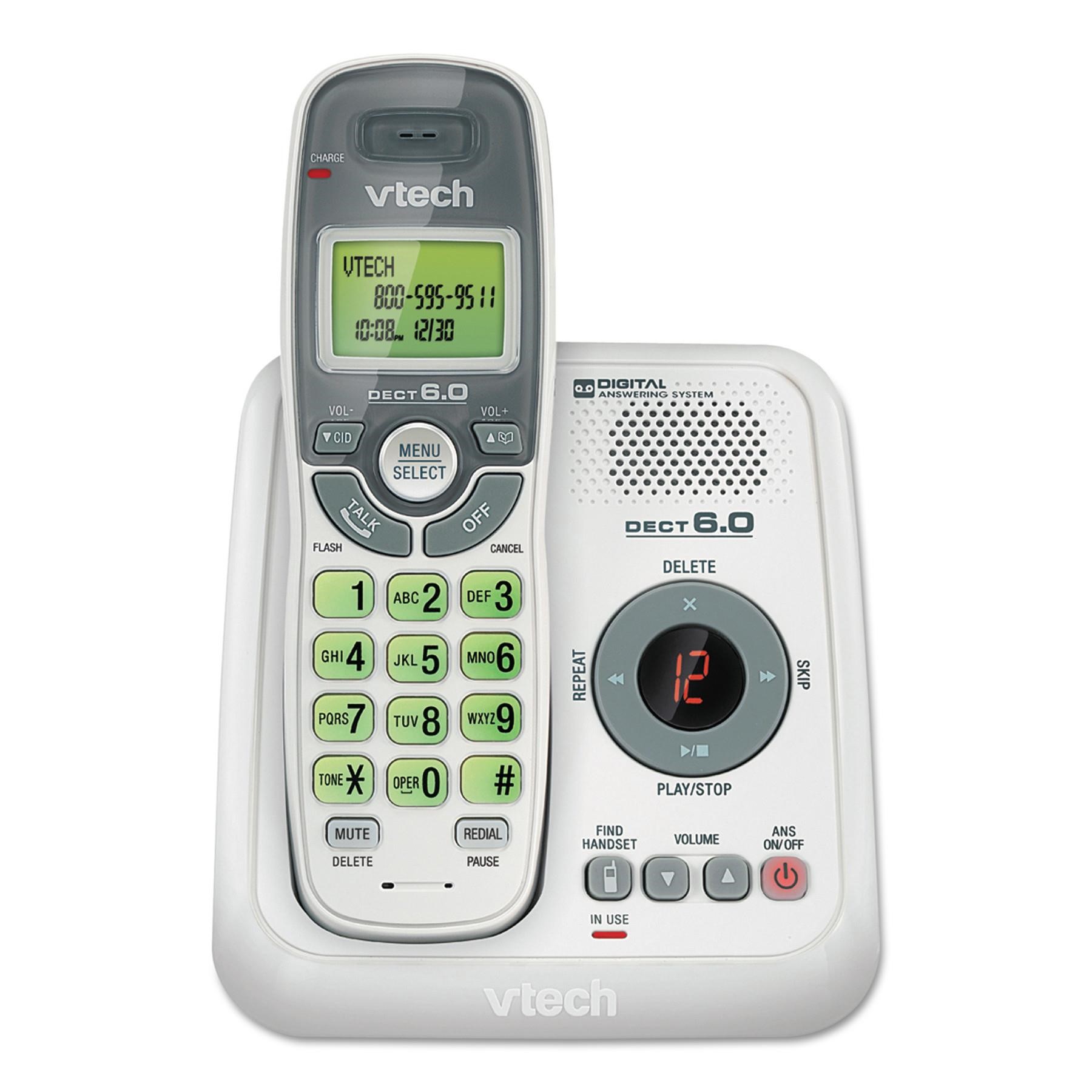 Vtech Vtcs6124 Dect 6.0 Cordless Phone System (wit