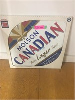 MOLSON CANADIAN BEER SIGN