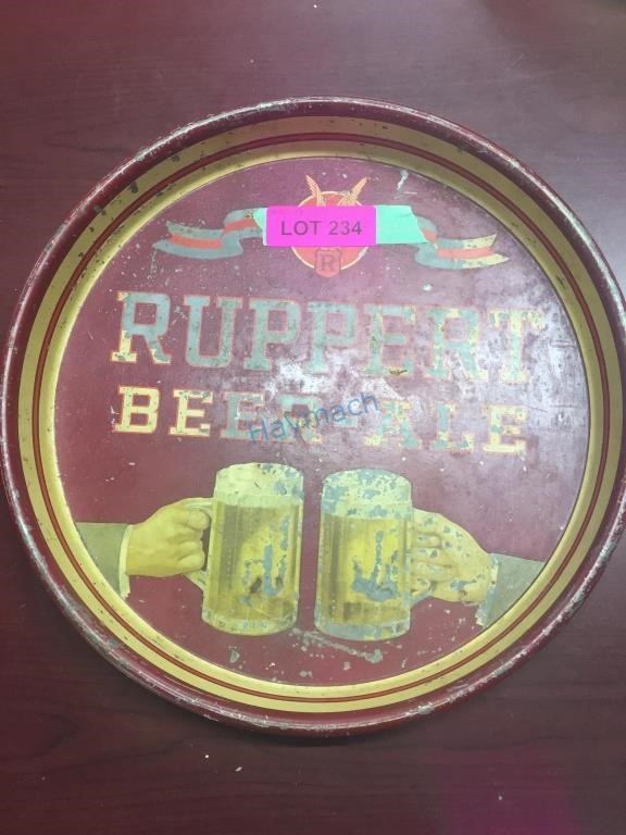 BREWERIANA & OIL CAN COLLECTORS AUCTION