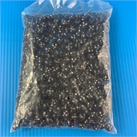 12 mm Bling Beads Black