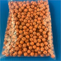 12 mm Bling Beads Orange