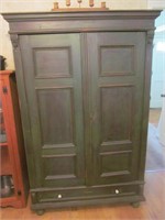Large wooden cabinet, no contents