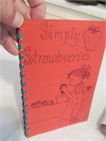 Simply Strawberries Ckbk, Brookwood, 1995