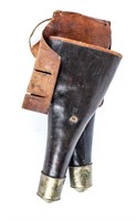 RARE Antique Historical Saddle Holsters