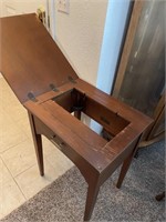 Wooden Empty Sewing Cabinet