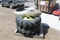 (2) 24" Tractor/Combine Tires