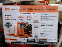 4,000 PSI Pressure Washer W/ Tank