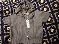Knit Sweaters with Hood, Large EX-GF brand knit