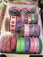 New - Ribbons Assorted rolls of ribbon for crafts,