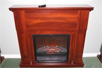 Sylvania Elec Fireplace with Control 47x10.5x43.5